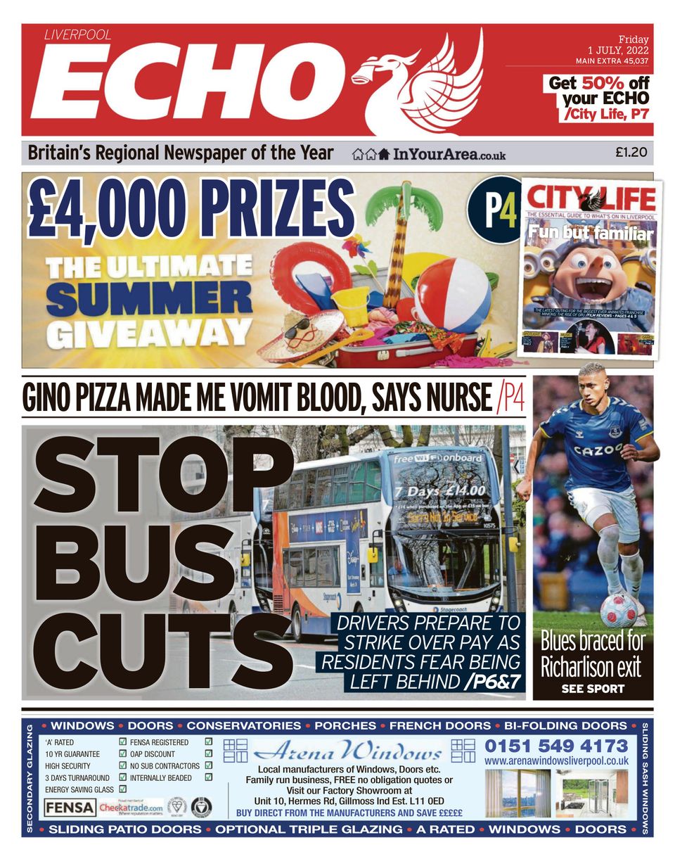 Liverpool Echo Newspaper Get your Digital Subscription