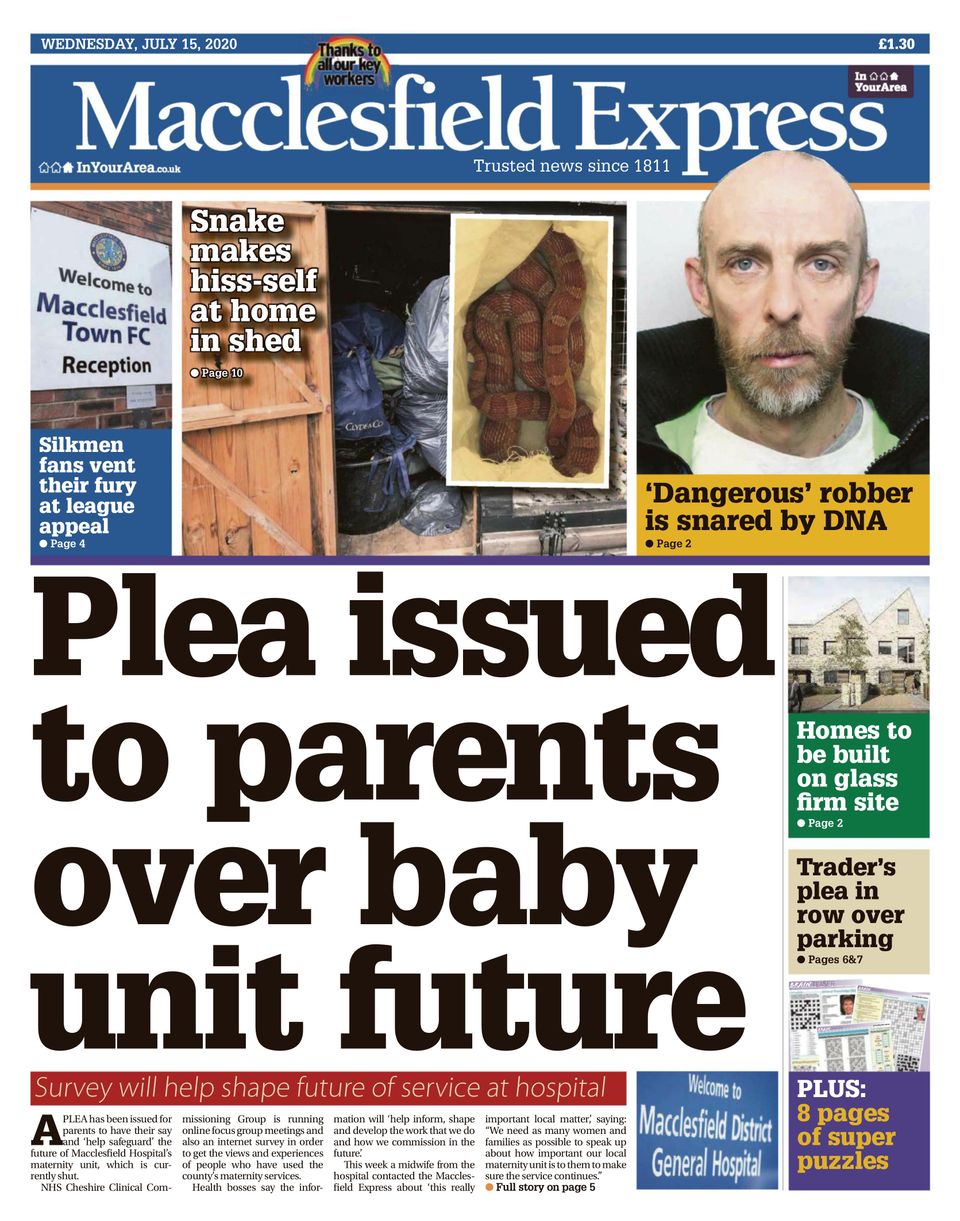 Macclesfield ExpressJuly 15, 2020 Magazine Get your Digital Subscription