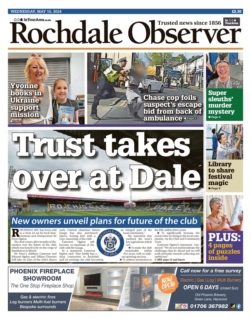 Rochdale Observer Magazine - Get your Digital Subscription