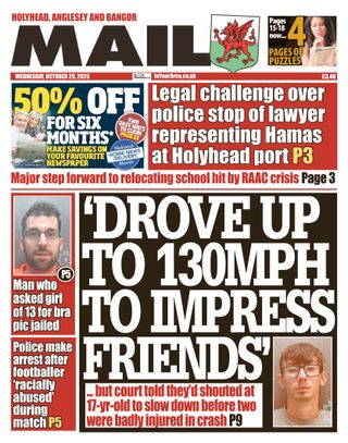 Holyhead, Anglesey and Bangor Mail