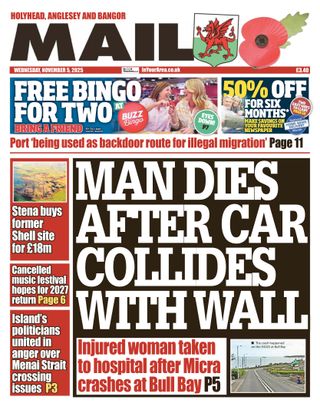 Holyhead, Anglesey and Bangor Mail