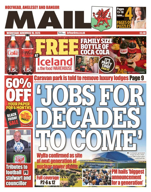 Holyhead, Anglesey and Bangor Mail