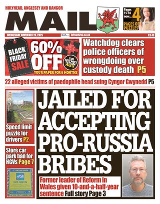 Holyhead, Anglesey and Bangor Mail