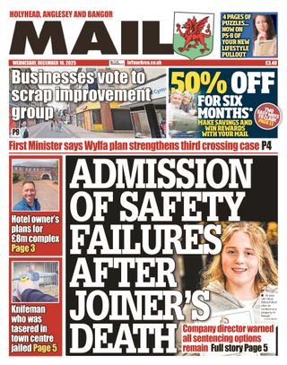 Holyhead, Anglesey and Bangor Mail