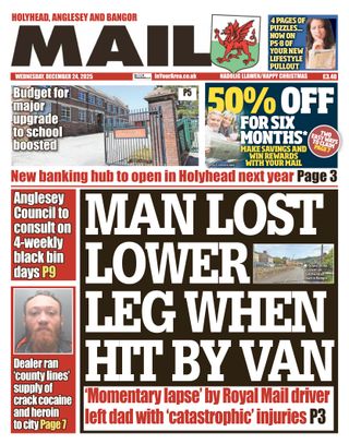 Holyhead, Anglesey and Bangor Mail