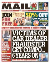 Holyhead, Anglesey and Bangor Mail
