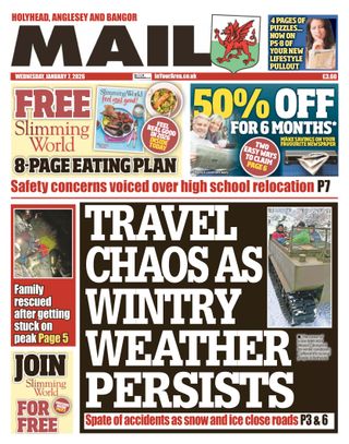 Holyhead, Anglesey and Bangor Mail
