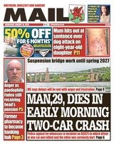 Holyhead, Anglesey and Bangor Mail