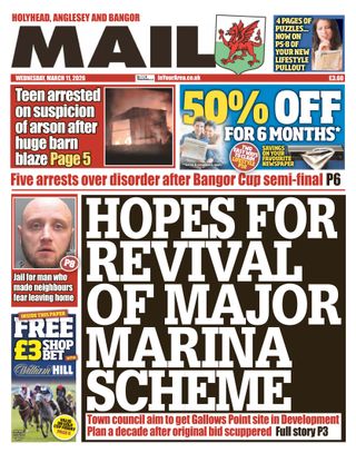 Holyhead, Anglesey and Bangor Mail