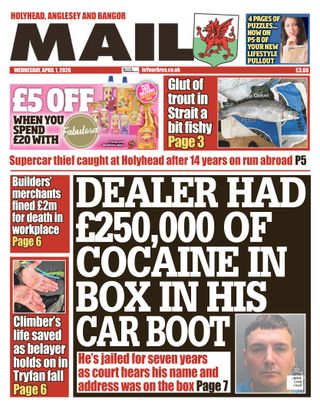 Holyhead, Anglesey and Bangor Mail