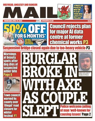 Holyhead, Anglesey and Bangor Mail