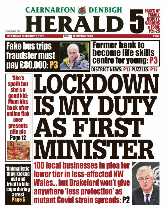 Caernarfon and Denbeigh Herald