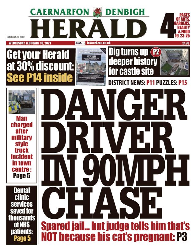 Caernarfon and Denbeigh Herald
