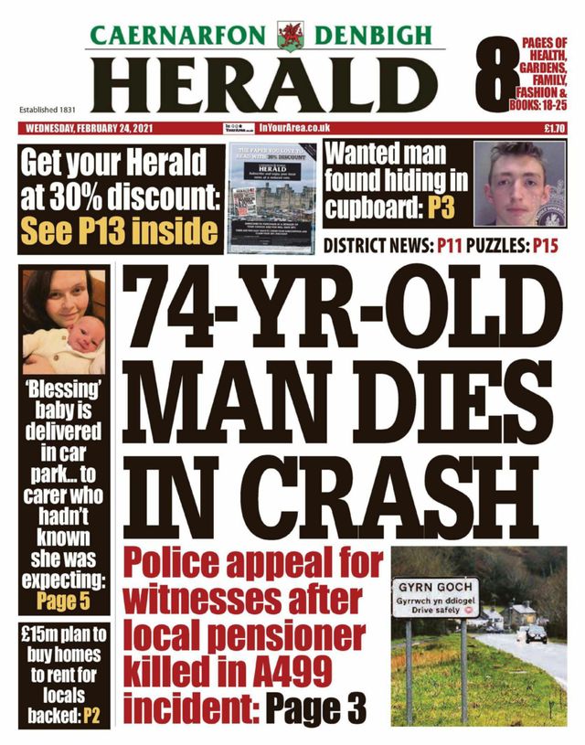 Caernarfon and Denbeigh Herald