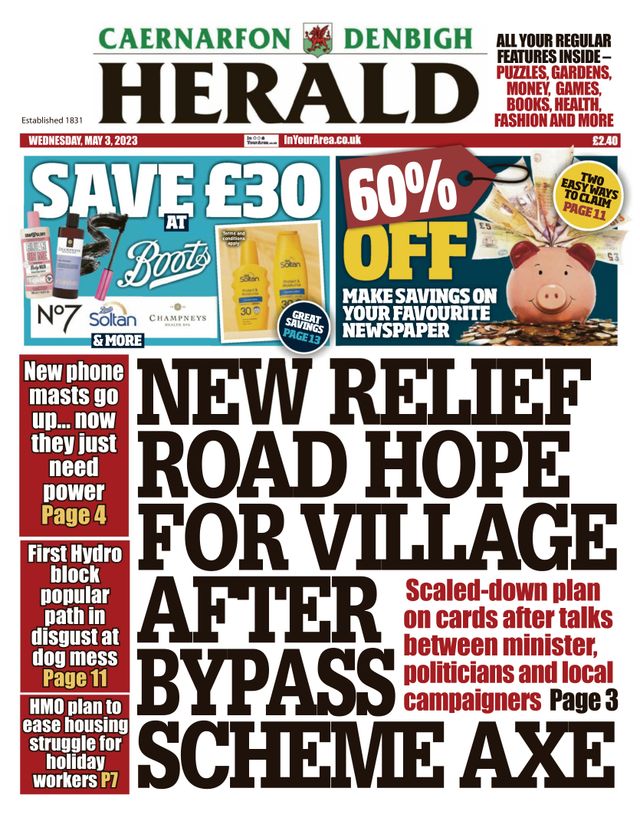 Caernarfon and Denbeigh Herald