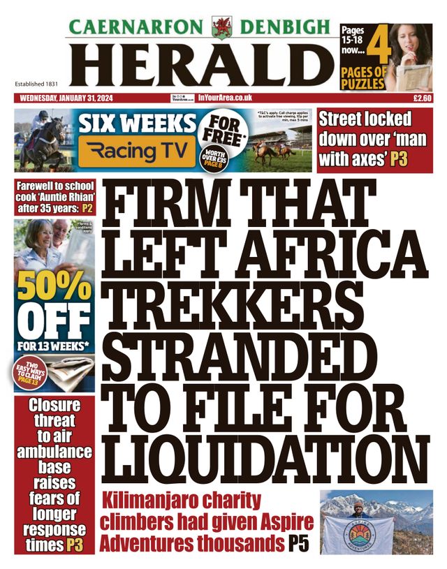 Caernarfon and Denbeigh Herald