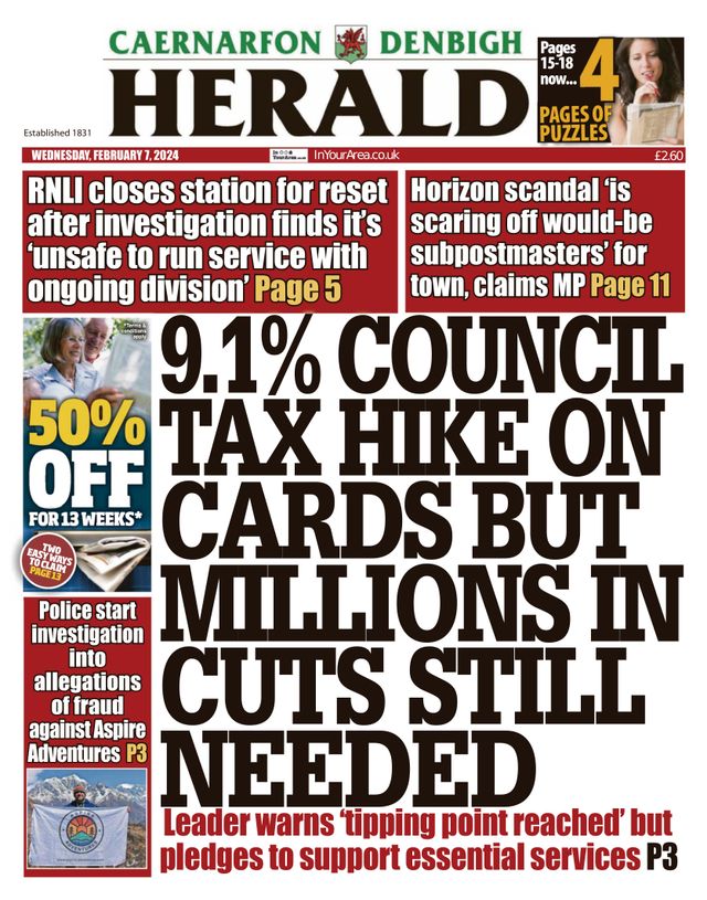 Caernarfon and Denbeigh Herald