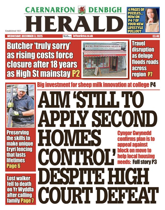 Caernarfon and Denbeigh Herald