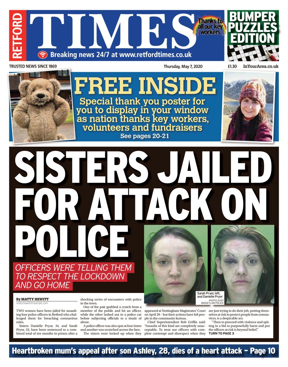 Retford TimesMay 7, 2020 Magazine Get your Digital Subscription