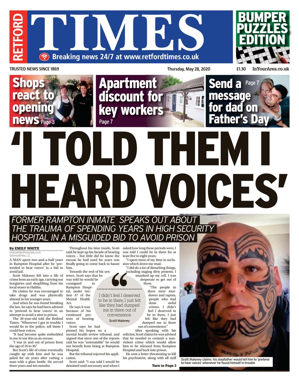 Retford TimesMay 28, 2020 Magazine Get your Digital Subscription