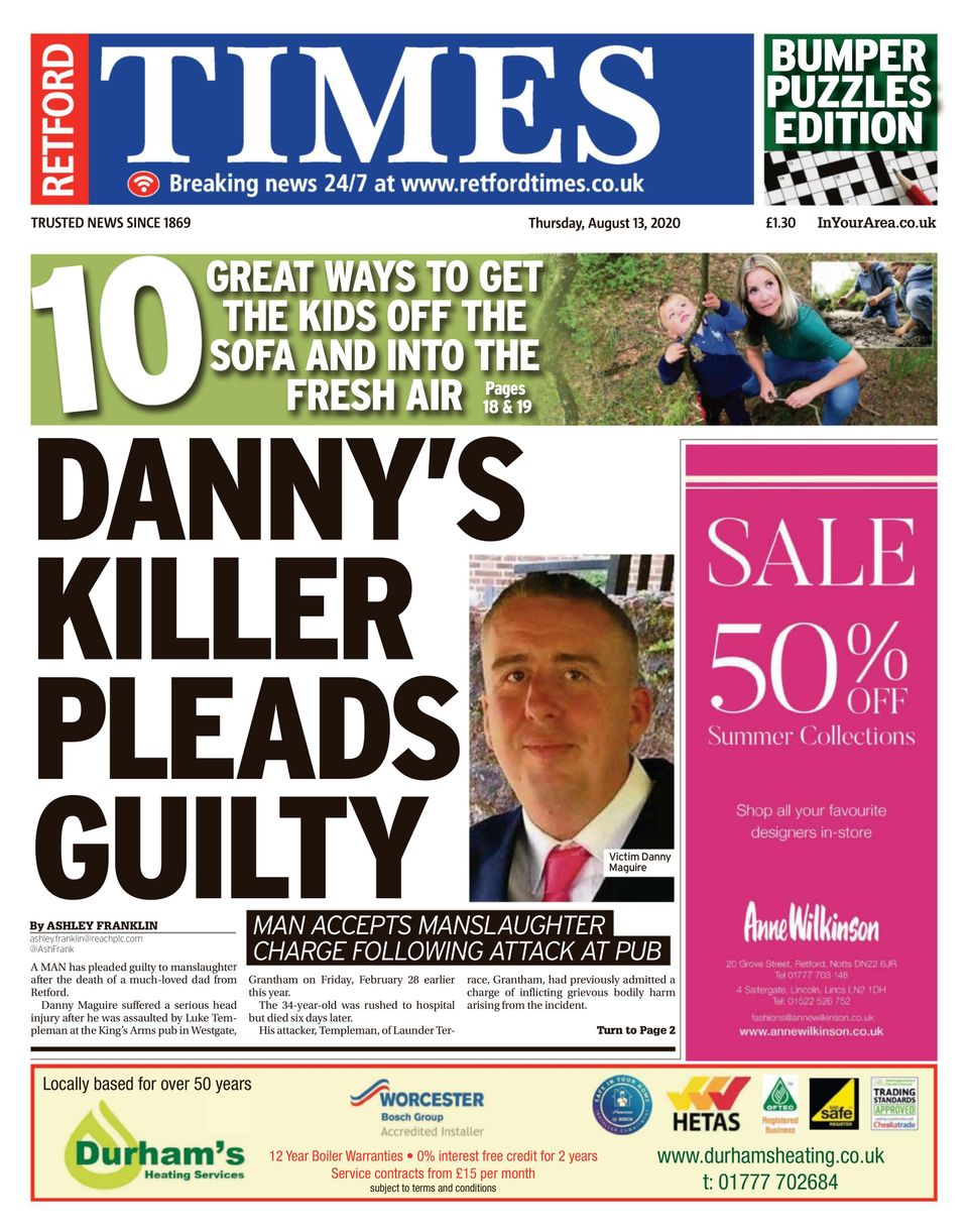Retford TimesAugust 13, 2020 Magazine Get your Digital Subscription