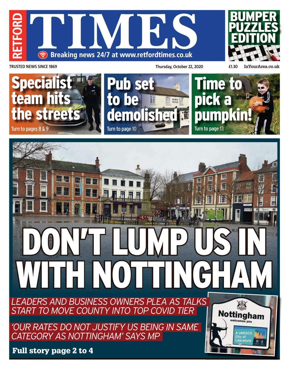 Retford TimesOctober 22, 2020 Magazine Get your Digital Subscription