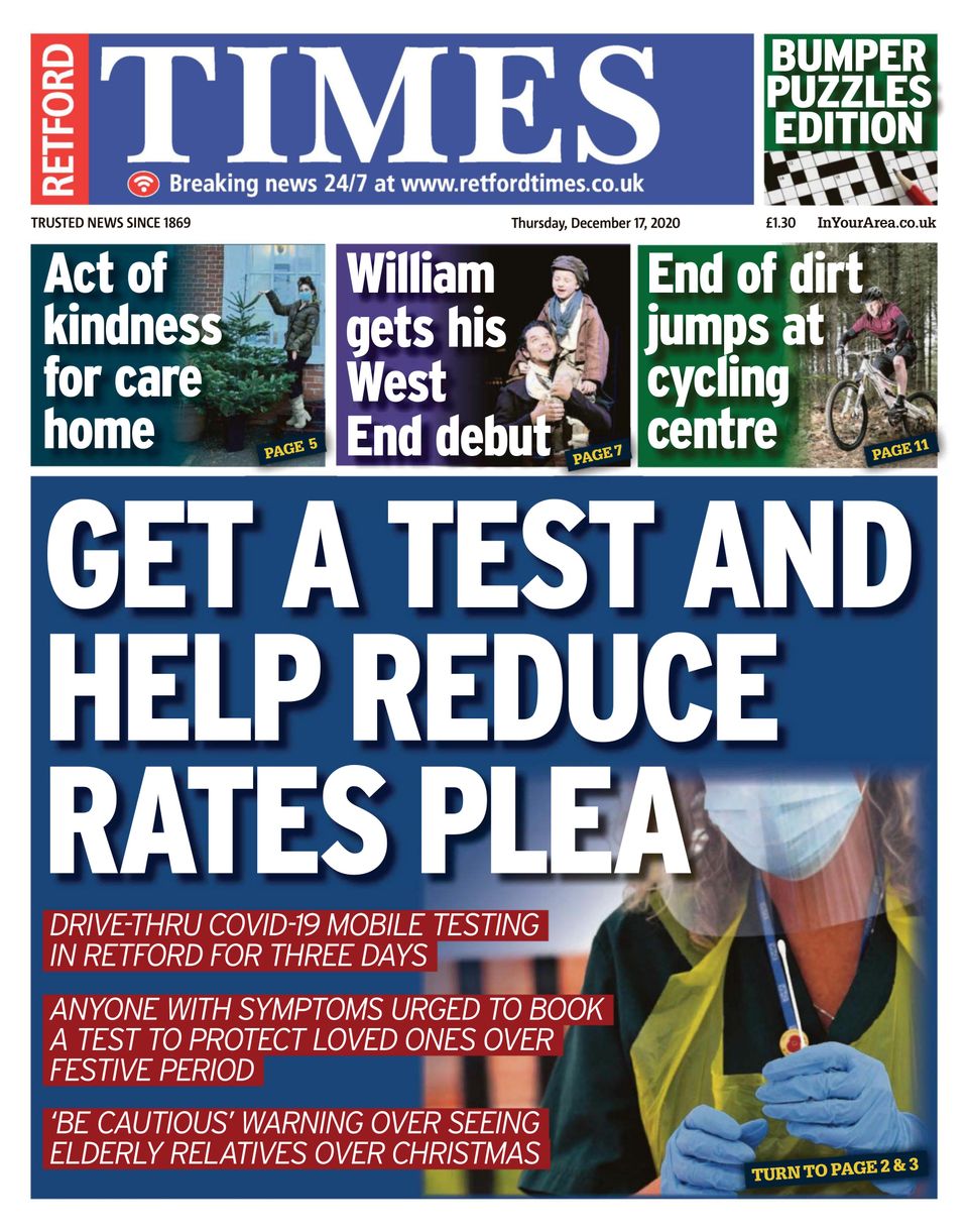 Retford TimesDecember 17, 2020 Magazine Get your Digital Subscription