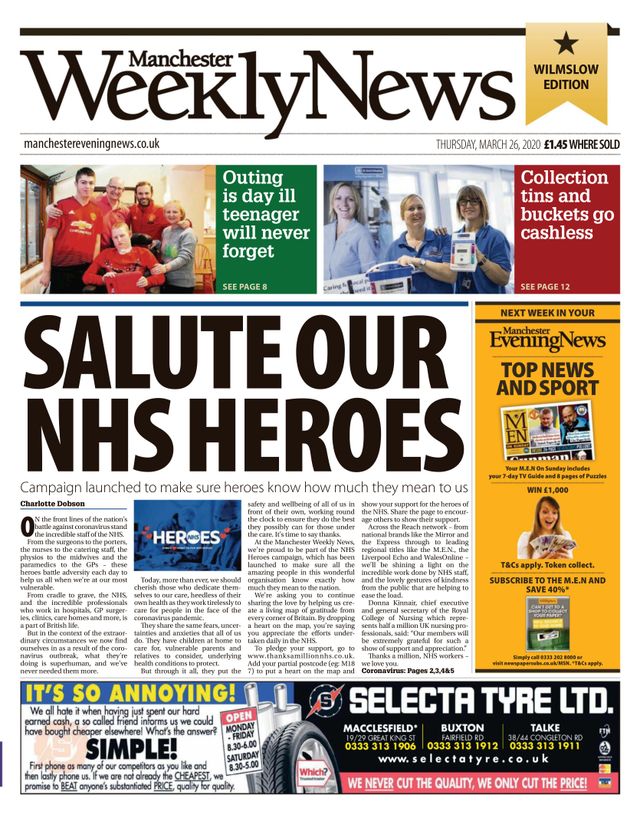 Manchester Weekly News - Wilmslow Edition
