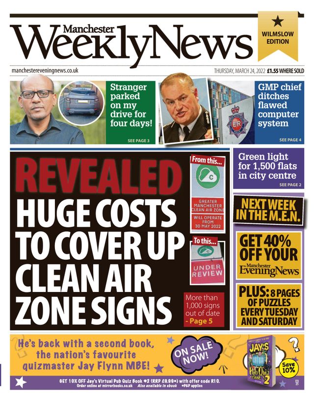 Manchester Weekly News - Wilmslow Edition