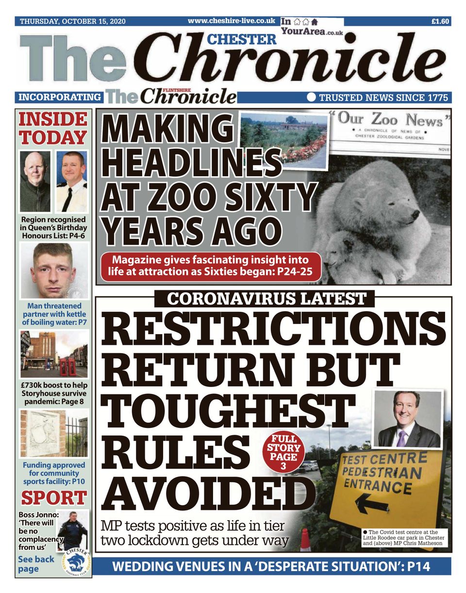The Chester ChronicleOctober 15, 2020 Magazine