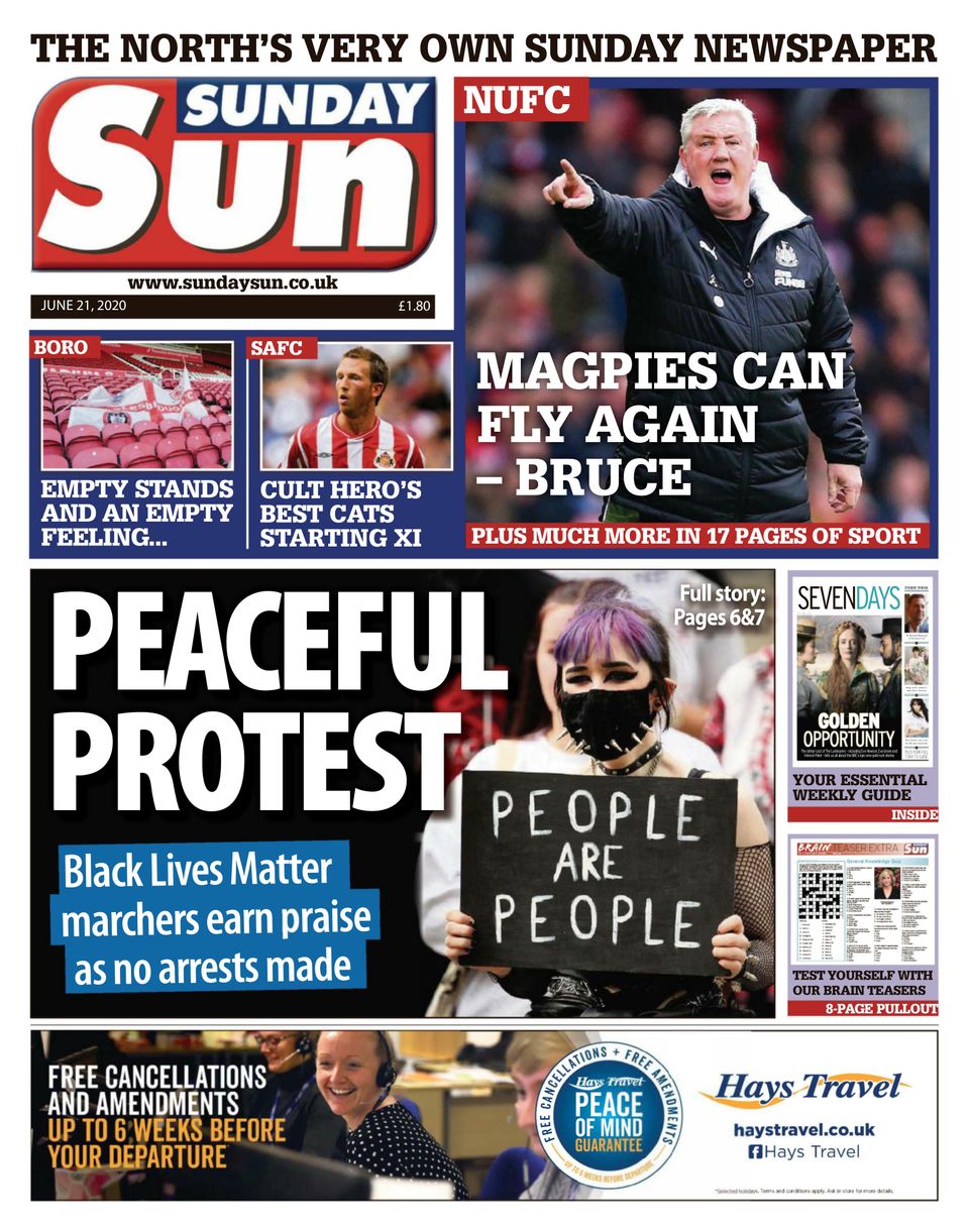 Sunday Sun UK-June 21, 2020 Magazine - Get your Digital Subscription