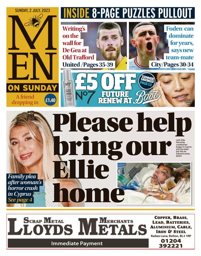 MEN on Sunday