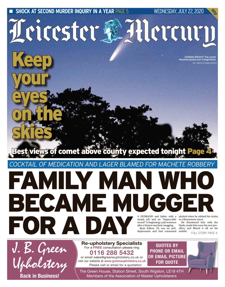 news desk leicester mercury