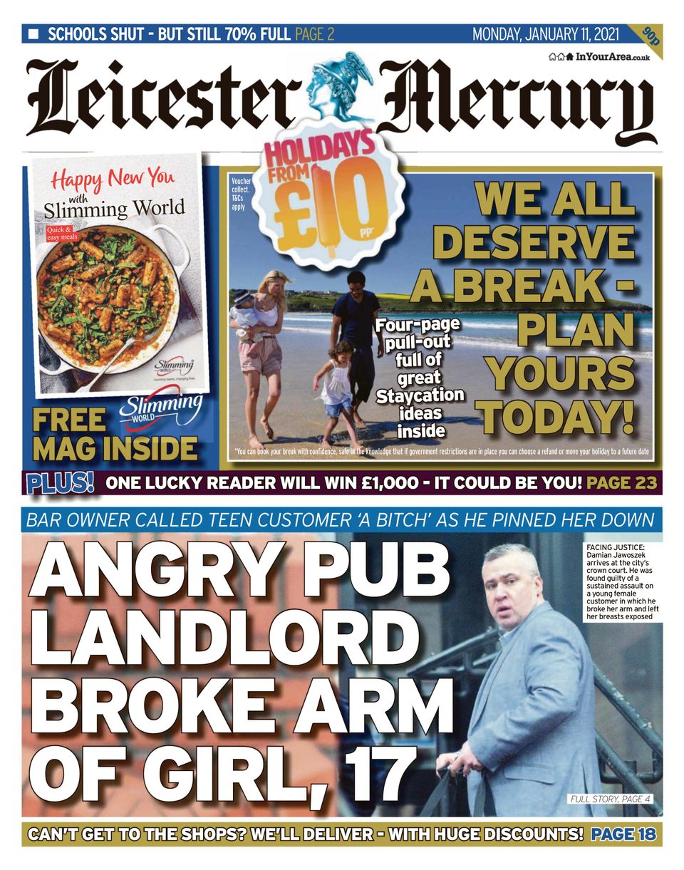 Leicester MercuryJanuary 11, 2021 Newspaper Get your Digital Subscription