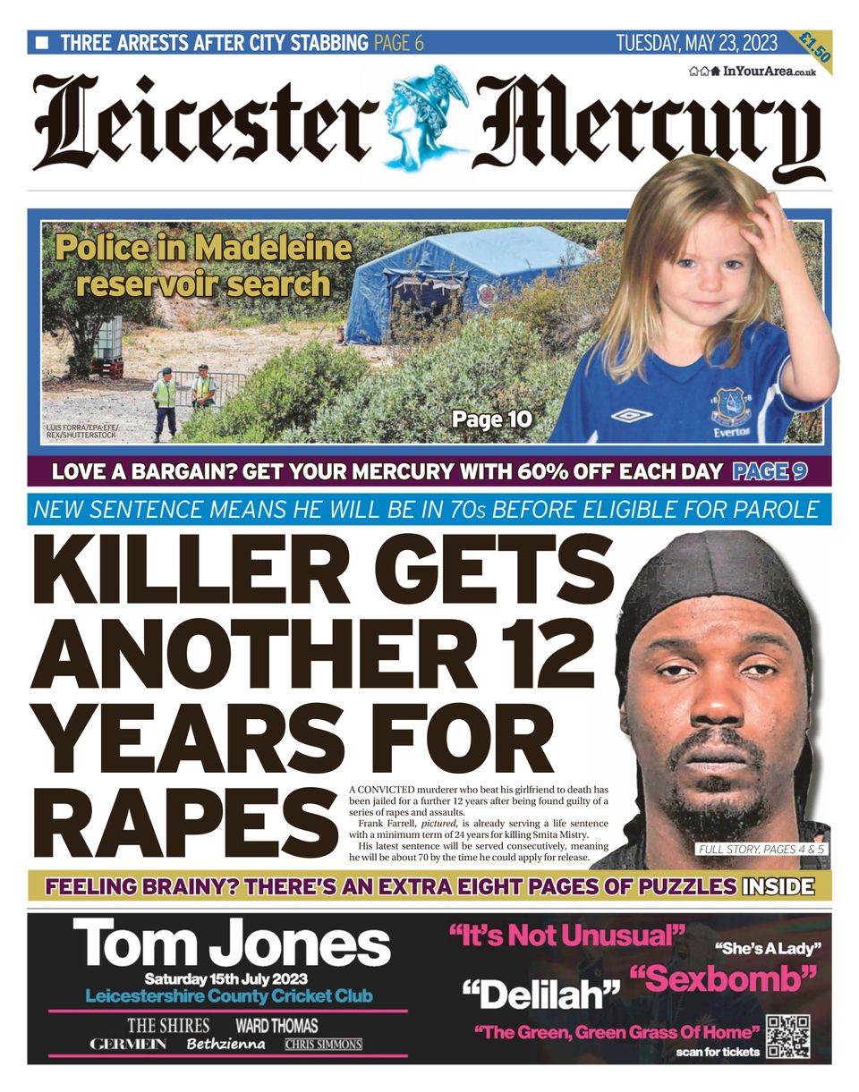 Get your digital copy of Leicester Mercury-May 23, 2023 issue