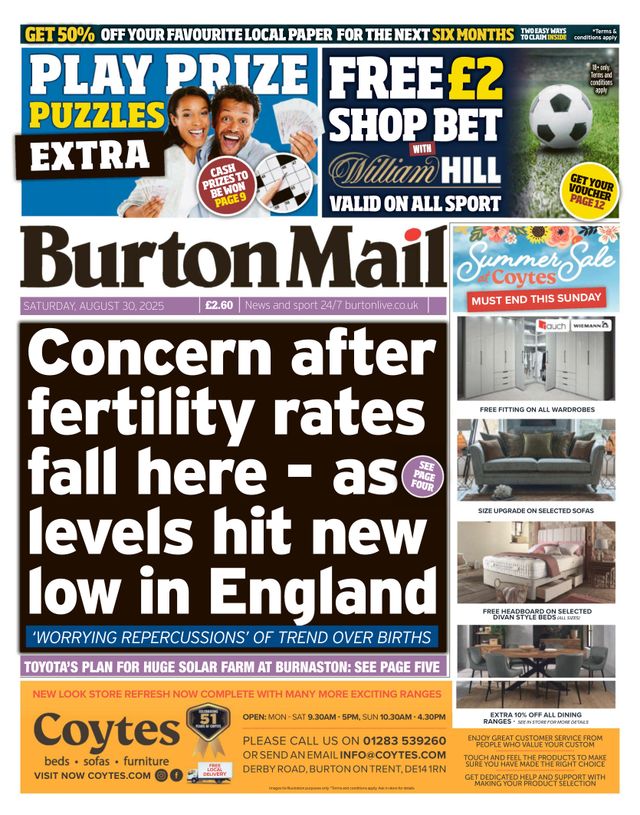 Burton Mail
