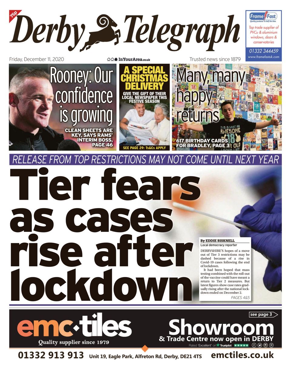 news desk derby telegraph