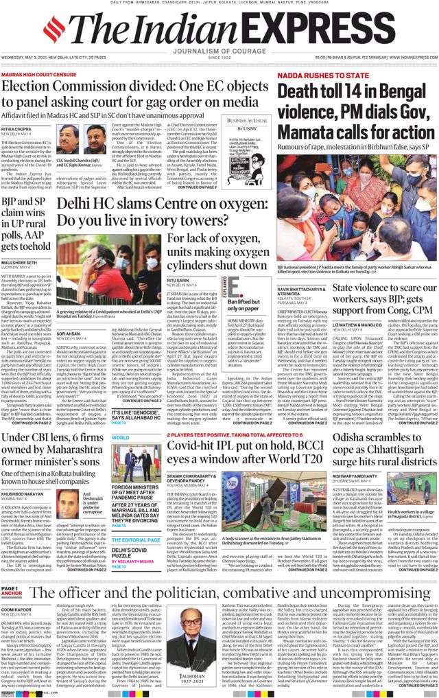 The Indian Express Delhi
