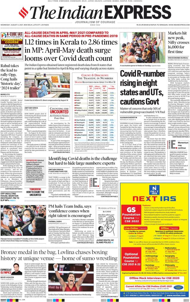 The Indian Express Delhi