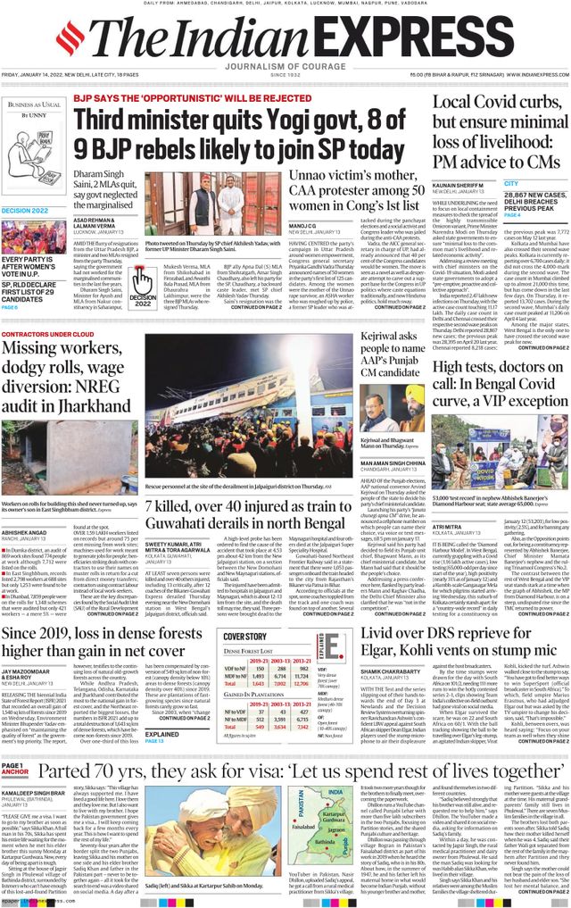 The Indian Express Delhi