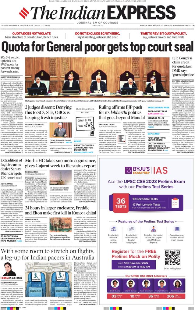 The Indian Express Delhi