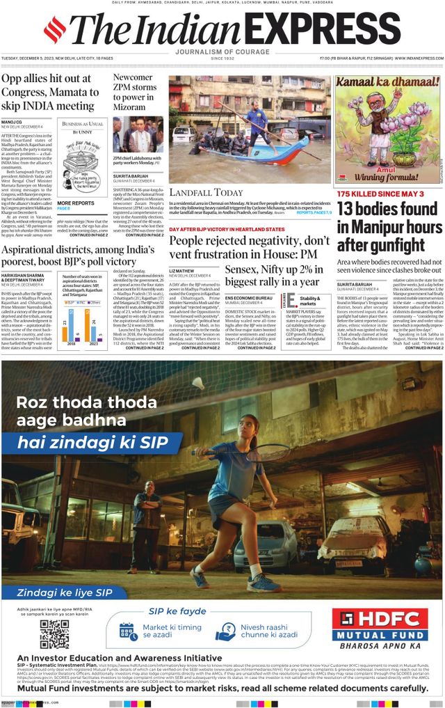 The Indian Express Delhi