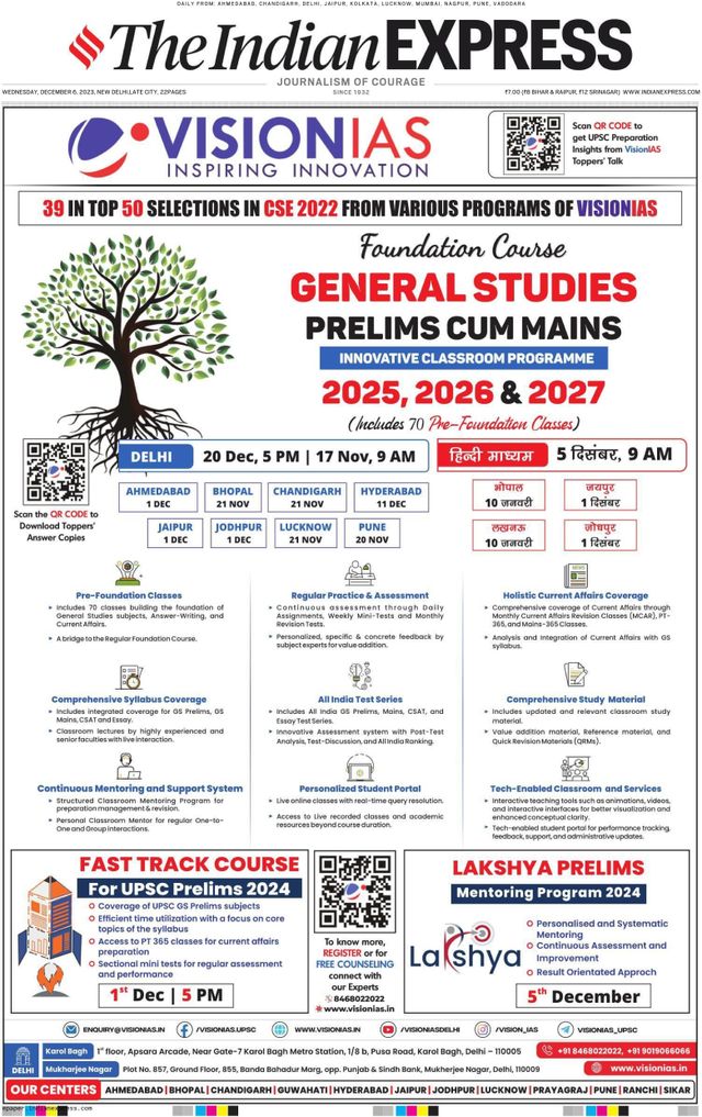 The Indian Express Delhi
