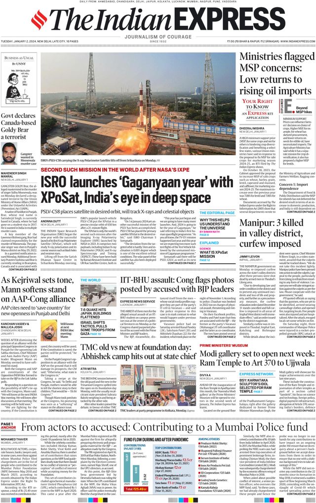 The Indian Express Delhi