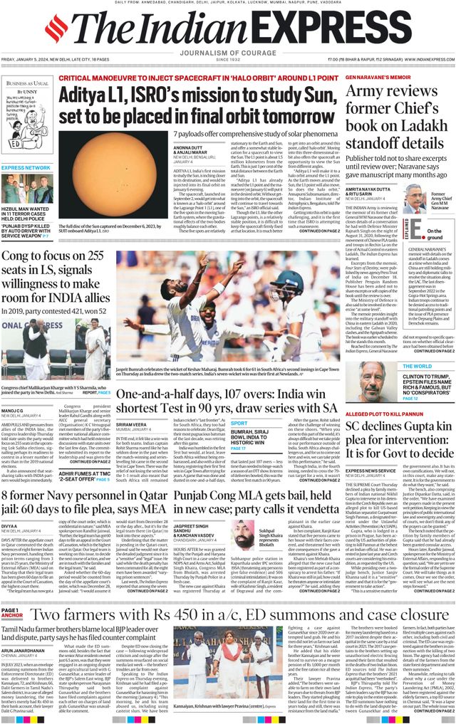 The Indian Express Delhi