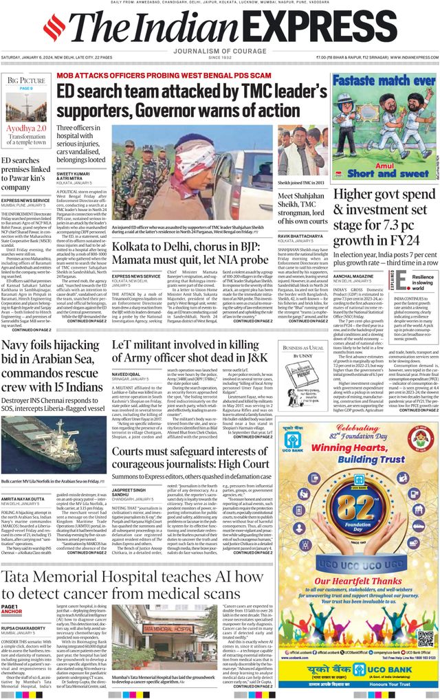 The Indian Express Delhi
