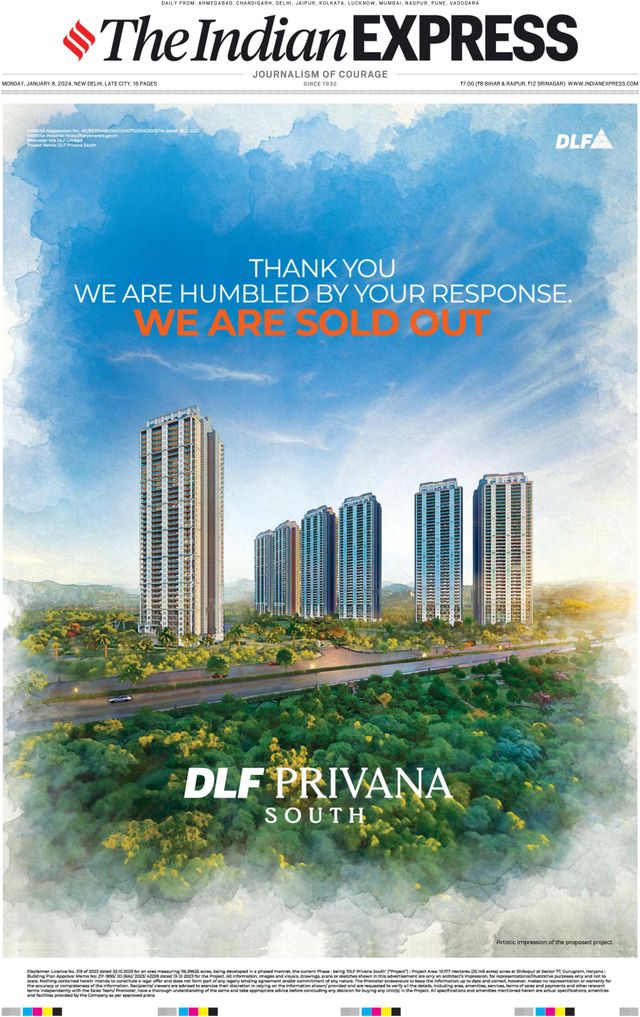 The Indian Express Delhi