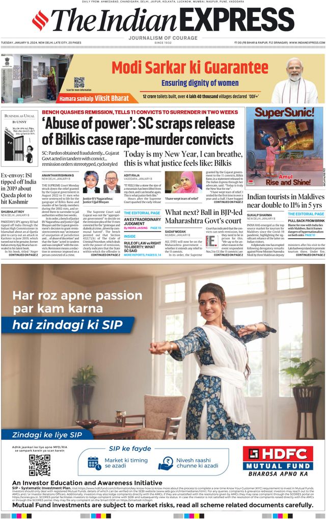 The Indian Express Delhi