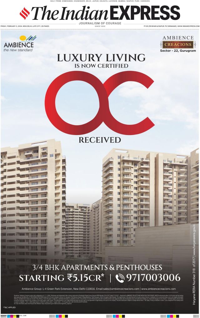 The Indian Express Delhi