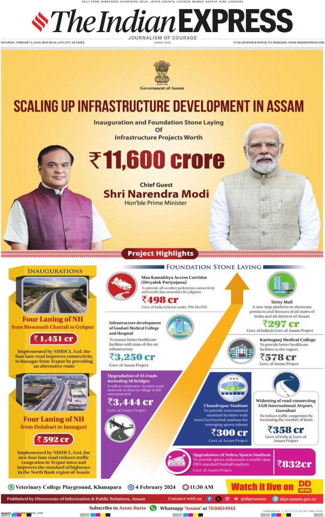 The Indian Express Delhi